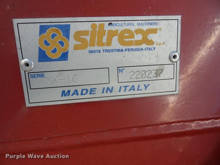 image for item AG9300 Sitrex MK-16 hay rake