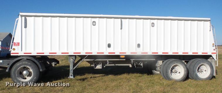 image for item AG9313 2010 Neville double hopper grain trailer