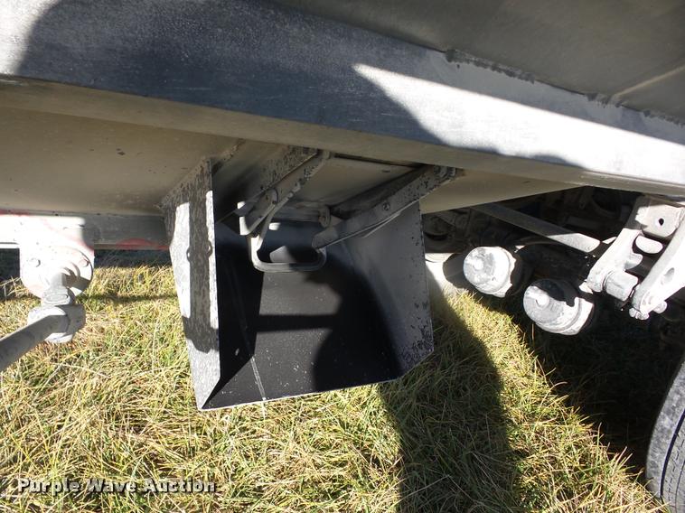 image for item AG9313 2010 Neville double hopper grain trailer