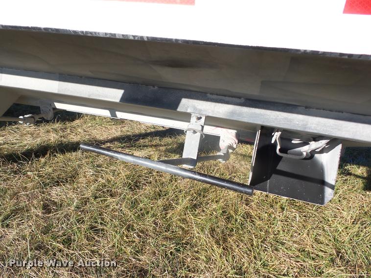 image for item AG9313 2010 Neville double hopper grain trailer