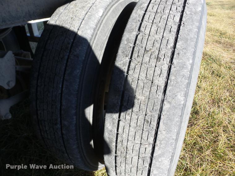 image for item AG9313 2010 Neville double hopper grain trailer