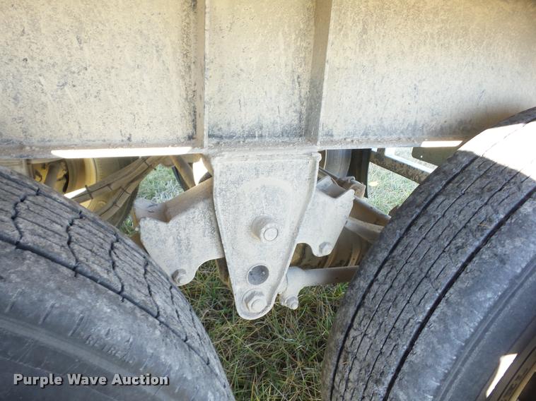 image for item AG9313 2010 Neville double hopper grain trailer