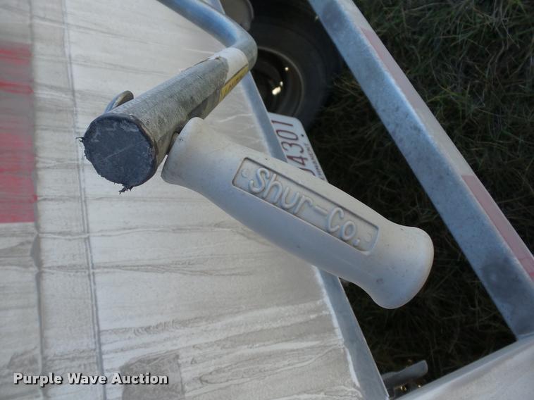 image for item AG9313 2010 Neville double hopper grain trailer