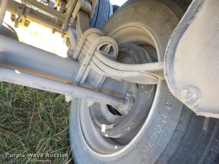 image for item AG9313 2010 Neville double hopper grain trailer