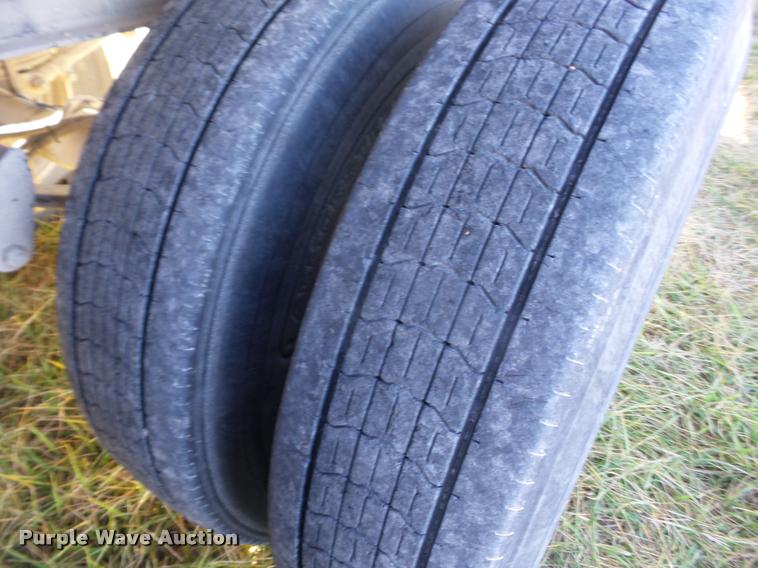 image for item AG9313 2010 Neville double hopper grain trailer