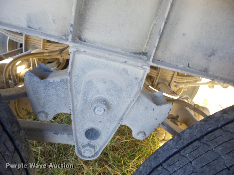 image for item AG9313 2010 Neville double hopper grain trailer