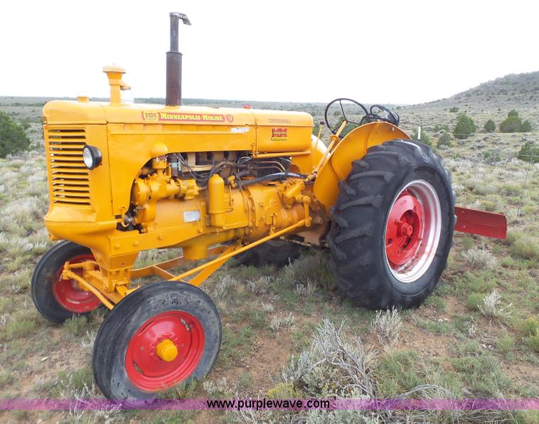 image for item BZ9195 Minneapolis Moline UTS tractor