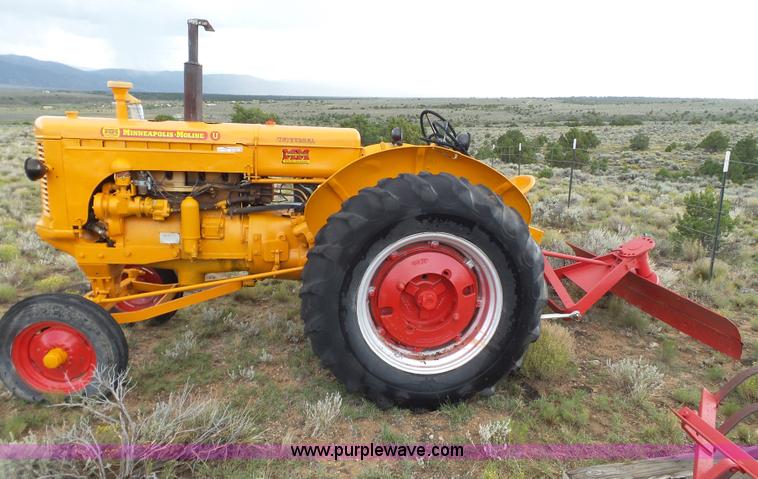 image for item BZ9195 Minneapolis Moline UTS tractor