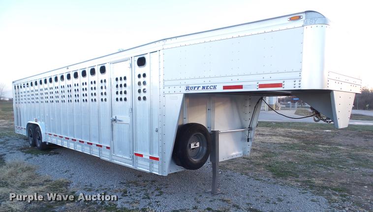 image for item BZ9968 2010 Eby Ruffneck livestock trailer