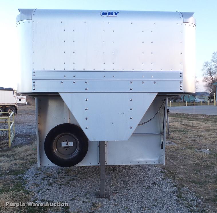 image for item BZ9968 2010 Eby Ruffneck livestock trailer