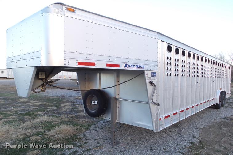 image for item BZ9968 2010 Eby Ruffneck livestock trailer