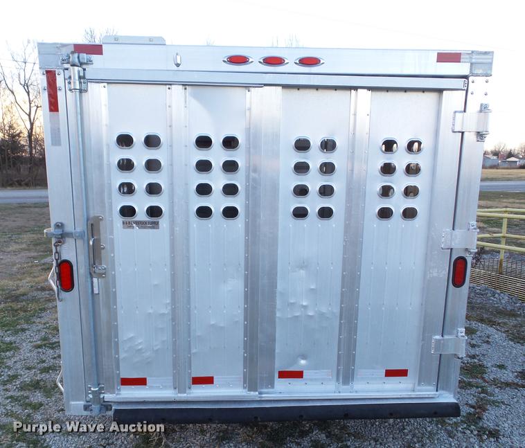 image for item BZ9968 2010 Eby Ruffneck livestock trailer