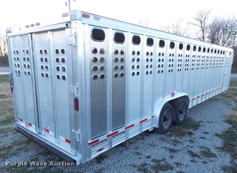 image for item BZ9968 2010 Eby Ruffneck livestock trailer