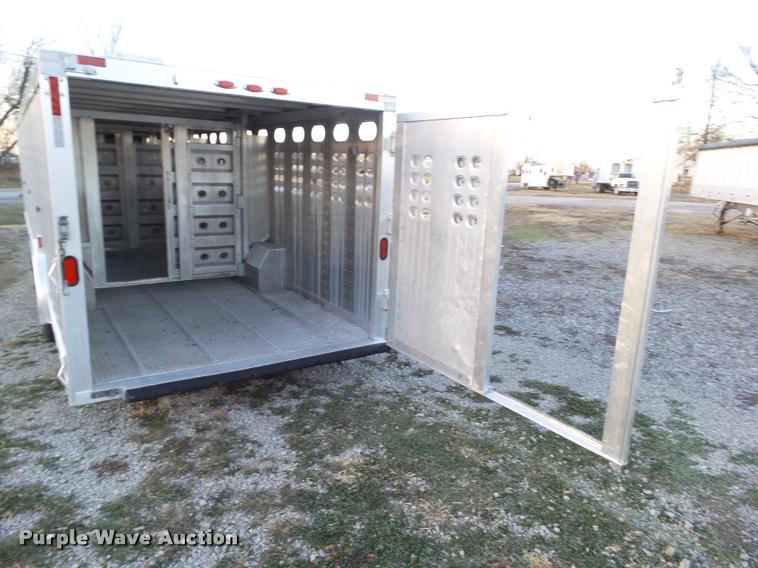 image for item BZ9968 2010 Eby Ruffneck livestock trailer