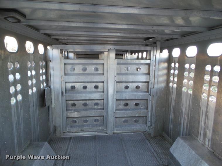 image for item BZ9968 2010 Eby Ruffneck livestock trailer