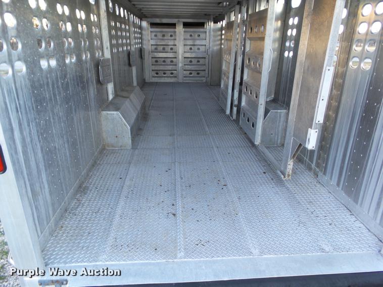 image for item BZ9968 2010 Eby Ruffneck livestock trailer