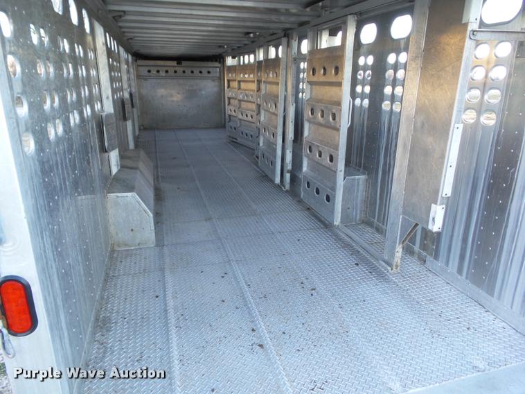 image for item BZ9968 2010 Eby Ruffneck livestock trailer