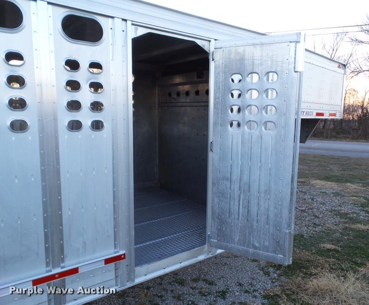 image for item BZ9968 2010 Eby Ruffneck livestock trailer