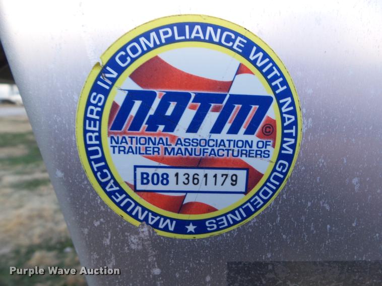 image for item BZ9968 2010 Eby Ruffneck livestock trailer