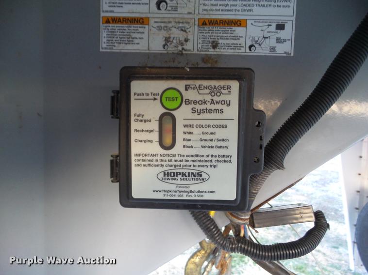 image for item BZ9968 2010 Eby Ruffneck livestock trailer