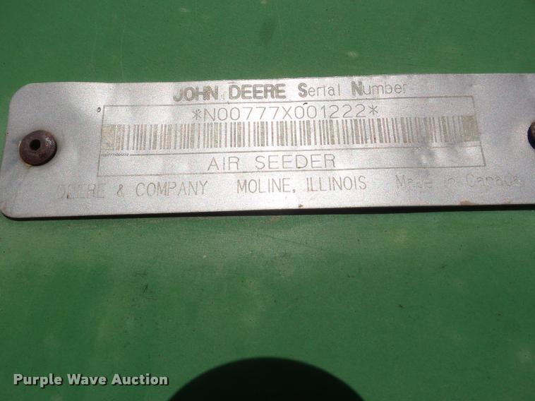 image for item DA5065 John Deere 610 air seeder