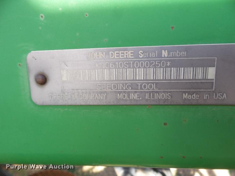 image for item DA5065 John Deere 610 air seeder