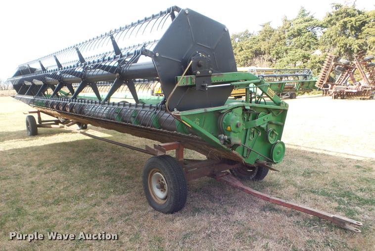 image for item DA5070 1988 John Deere 930 rigid head