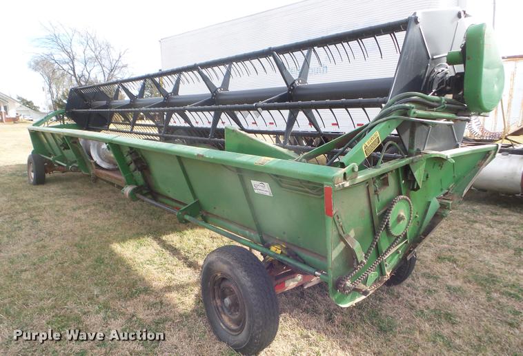 image for item DA5070 1988 John Deere 930 rigid head