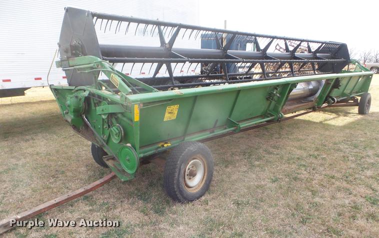 image for item DA5070 1988 John Deere 930 rigid head