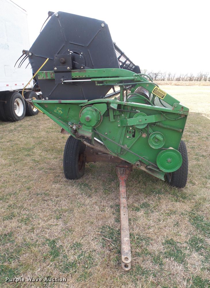 image for item DA5070 1988 John Deere 930 rigid head