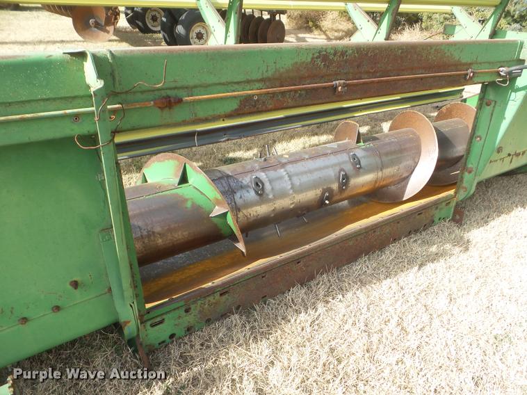 image for item DA5076 John Deere 220 rigid head