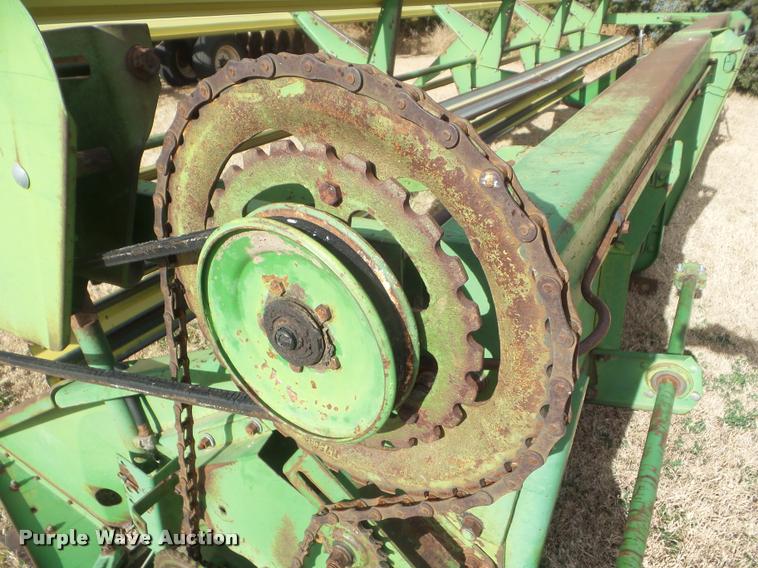 image for item DA5076 John Deere 220 rigid head