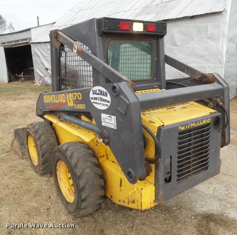 image for item DA5081 2001 New Holland LS170 skid steer
