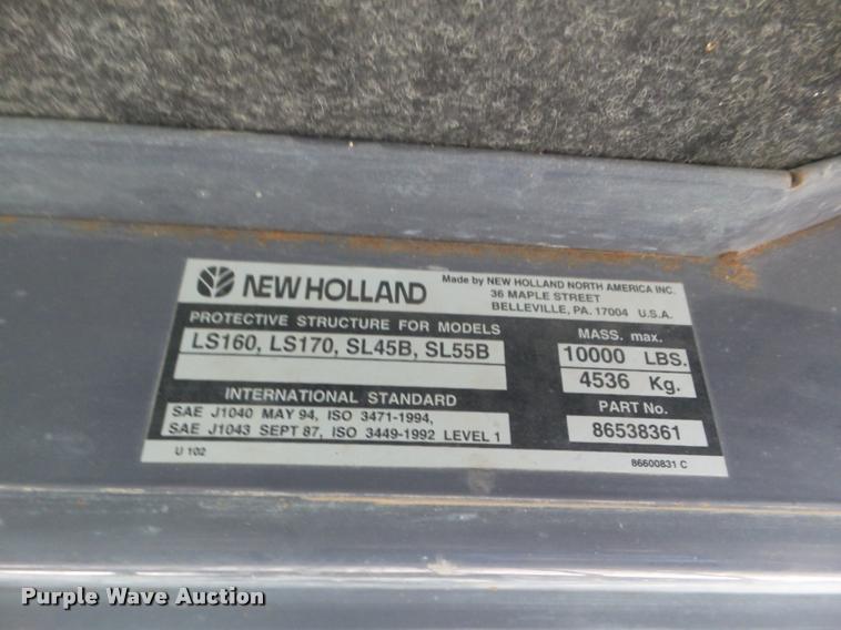 image for item DA5081 2001 New Holland LS170 skid steer