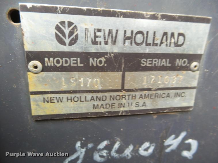 image for item DA5081 2001 New Holland LS170 skid steer