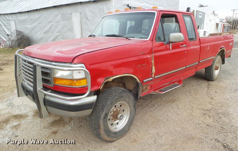 image for item DA5086 1995 Ford F250 HD SuperCab pickup truck