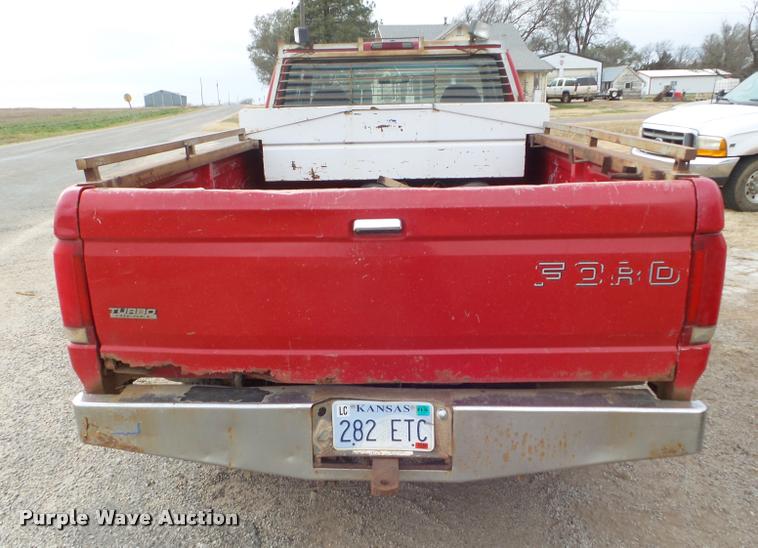 image for item DA5086 1995 Ford F250 HD SuperCab pickup truck