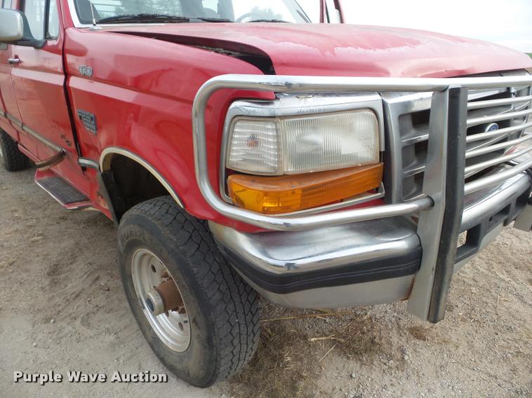 image for item DA5086 1995 Ford F250 HD SuperCab pickup truck