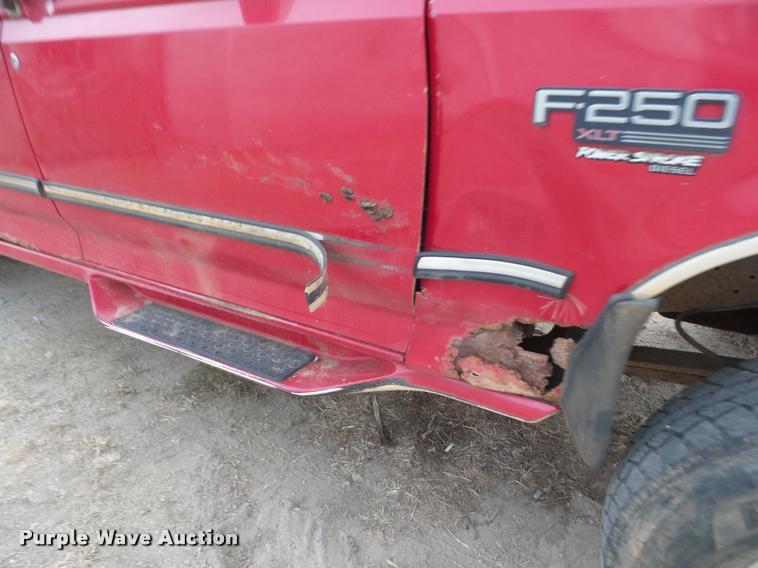 image for item DA5086 1995 Ford F250 HD SuperCab pickup truck