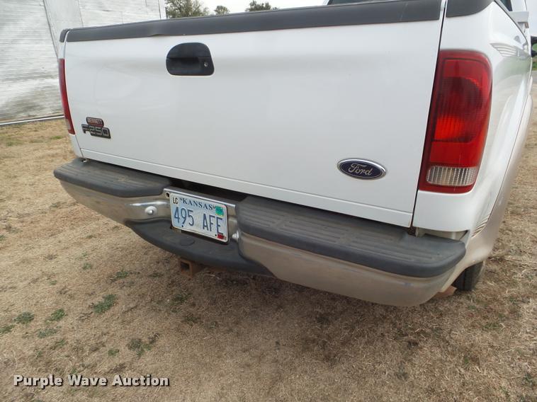 image for item DA5087 1999 Ford F250 Super Duty SuperCab pickup truck