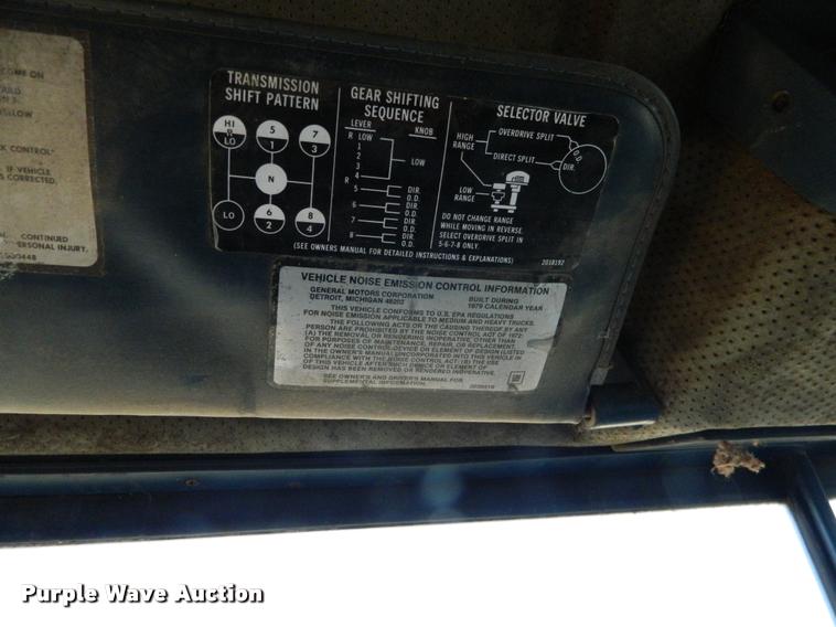 image for item DA5092 1979 Chevrolet Bison semi truck