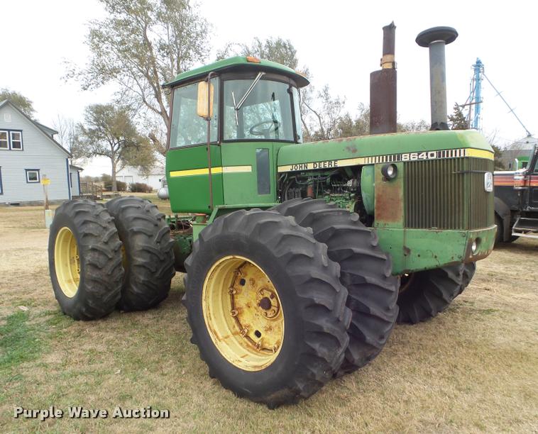 image for item DA5093 1980 John Deere 8640 4WD tractor