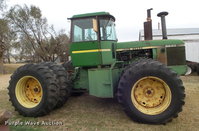 image for item DA5093 1980 John Deere 8640 4WD tractor