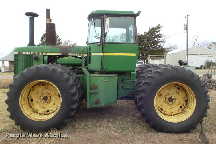 image for item DA5093 1980 John Deere 8640 4WD tractor