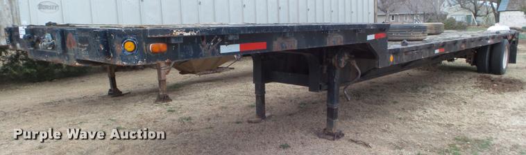 image for item DA5095 1976 drop deck trailer