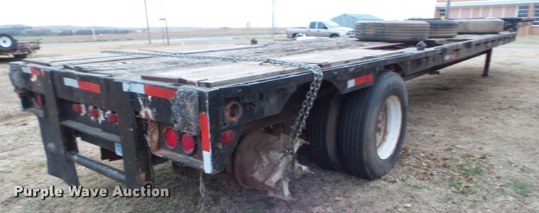 image for item DA5095 1976 drop deck trailer
