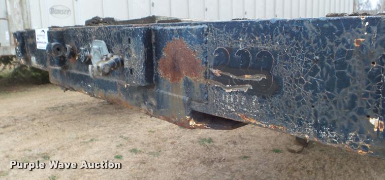 image for item DA5095 1976 drop deck trailer