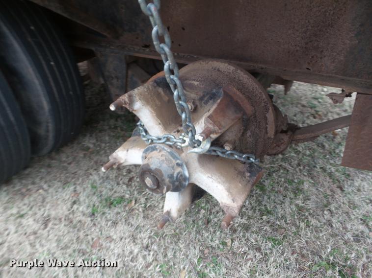 image for item DA5095 1976 drop deck trailer