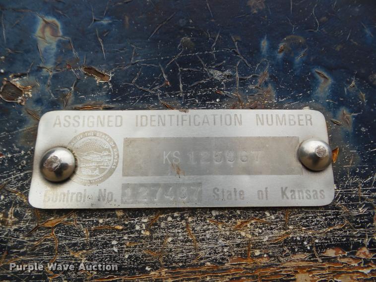 image for item DA5095 1976 drop deck trailer