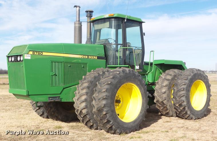 image for item DA5110 1991 John Deere 8760 4WD tractor
